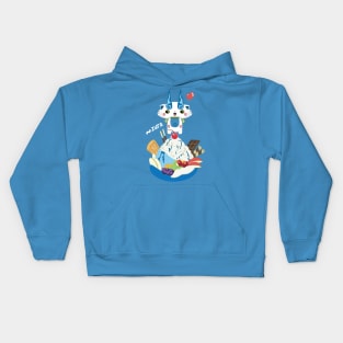 Ice Cream Komasan Kids Hoodie